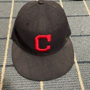 Cleveland Indians Retro New Era 59Fifty Size 6 7/8 Fitted Cap
